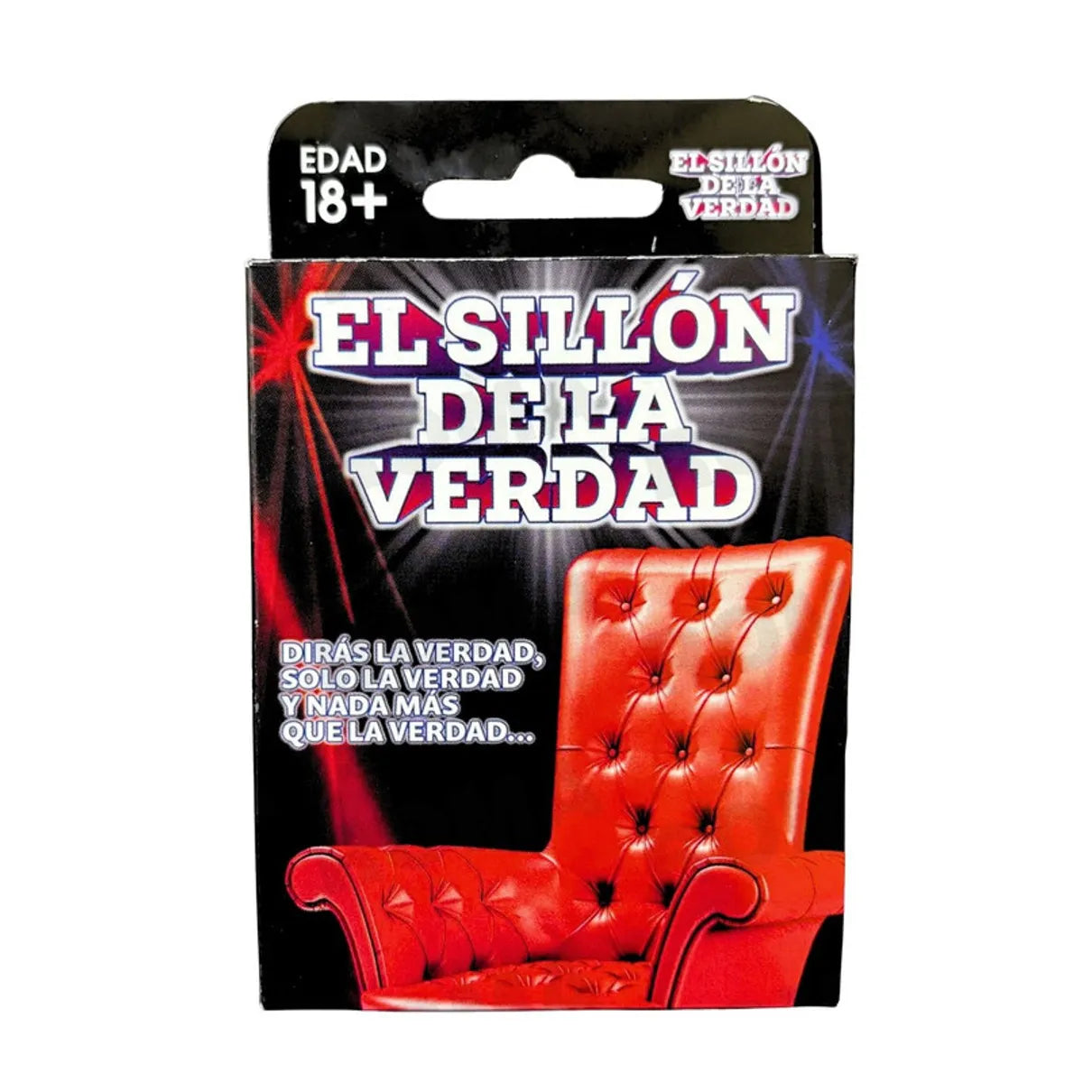 El Sillón de la Verdad | Juego de Cartas para Adultos 18+