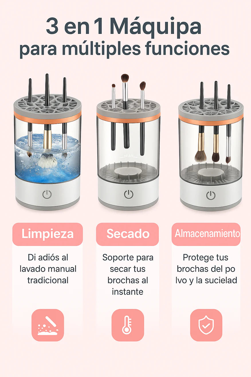 LIMPIADOR DE BROCHAS ELÉCTRICO